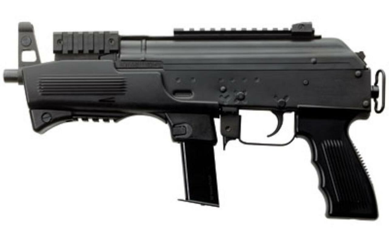 Charles Daly AK9 Pistol 9MM, 6.3″ Barrel, Steel Frame, Matte Black, 10rd Mag