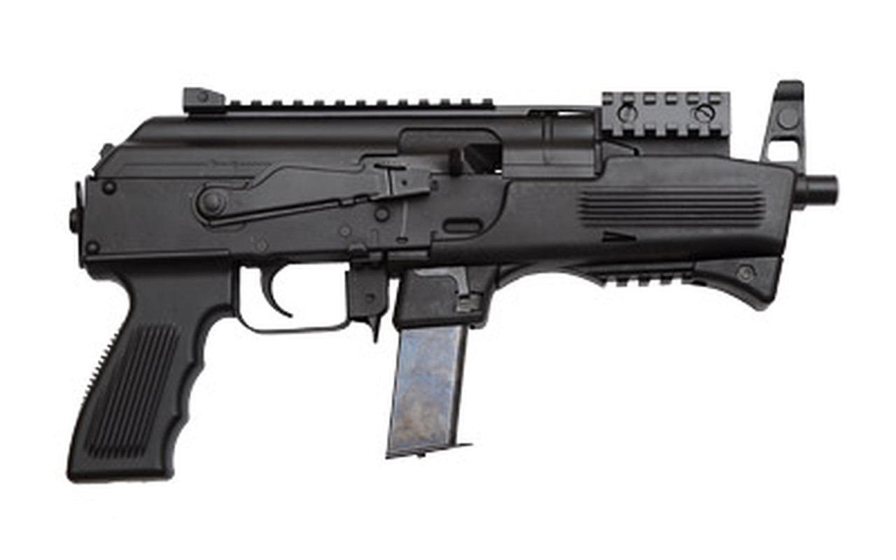 Charles Daly AK9 Pistol, Semi-Auto, 9mm, 6.3″, Steel Frame, 10rd