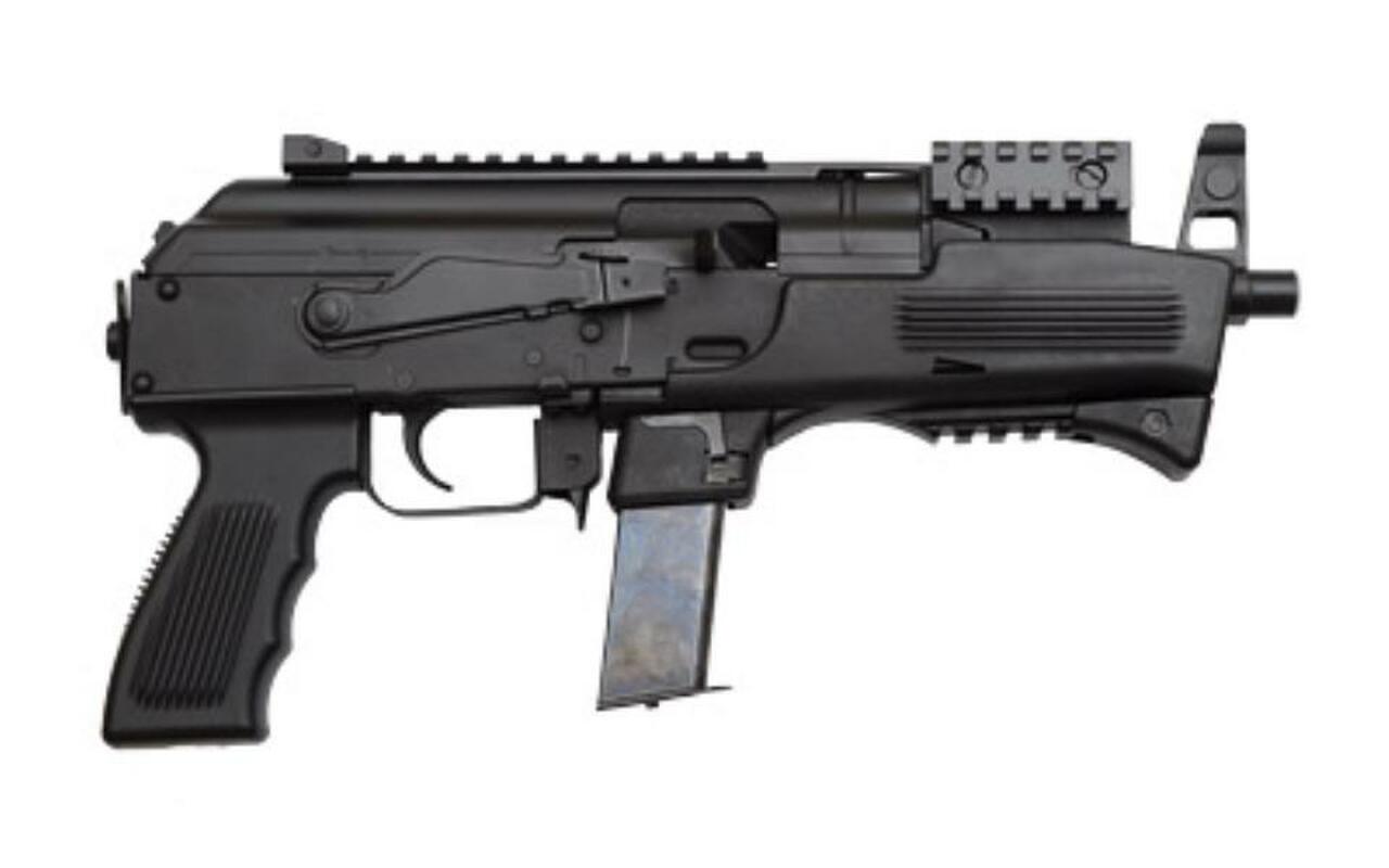 Charles Daly AK9 Pistol, Semi-Auto, 9mm, 6.3″, Steel Frame, 10rd