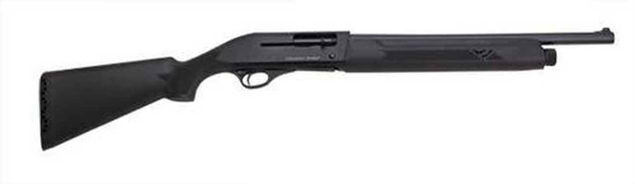 Charles Daly C60205 600HD Semi-Auto 12ga 18.5″ 3″ CB Synthetic Stock Black