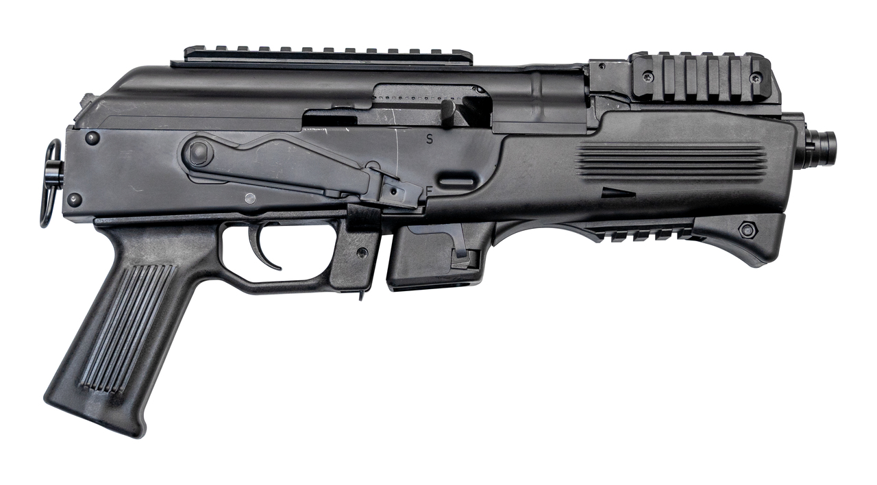 Charles Daly PAK-9 9mm, 6.3″ Barrel, Beretta 92 Mags, No Brace, Black, 10rd