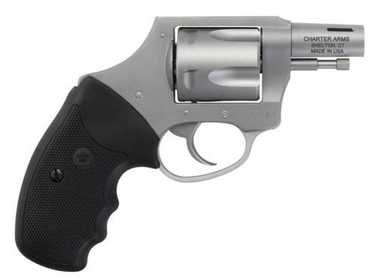 Charter Arms Boomer .44 Special, Double Action, 2″, 5rd, Black Rubber Grip, SS