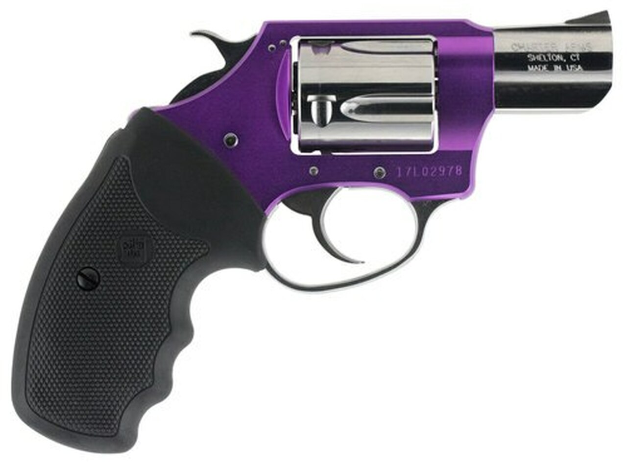 Charter Arms Chic Lady, .38 Special, 2″ Barrel, 5rd, Black Rubber Grip, Magenta Frame