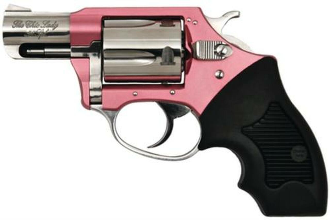 Charter Arms Chic Lady, .38 Special, 2″ Barrel, 5rd, Pink/Stainless