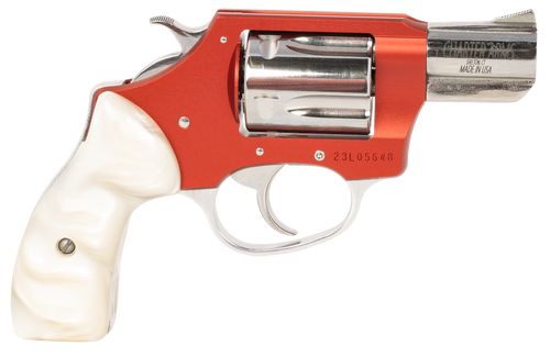 Charter Arms Chic Lady 38 Special, 2″ Barrel, Red, White Pearlite Grips, 5rd