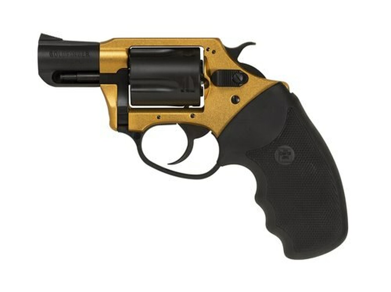 Charter Arms Goldfinger Undercover Lite, .38 Special +P, 2″, 5rd, Gold-Tone/Black
