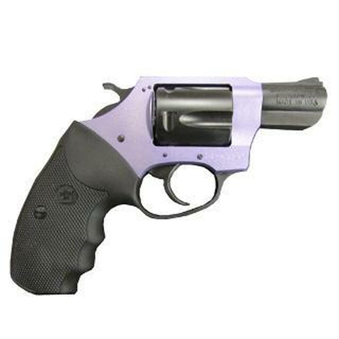 Charter Arms Lavender Lady, .38 Special, 2″, 5rd, Lavender/Black
