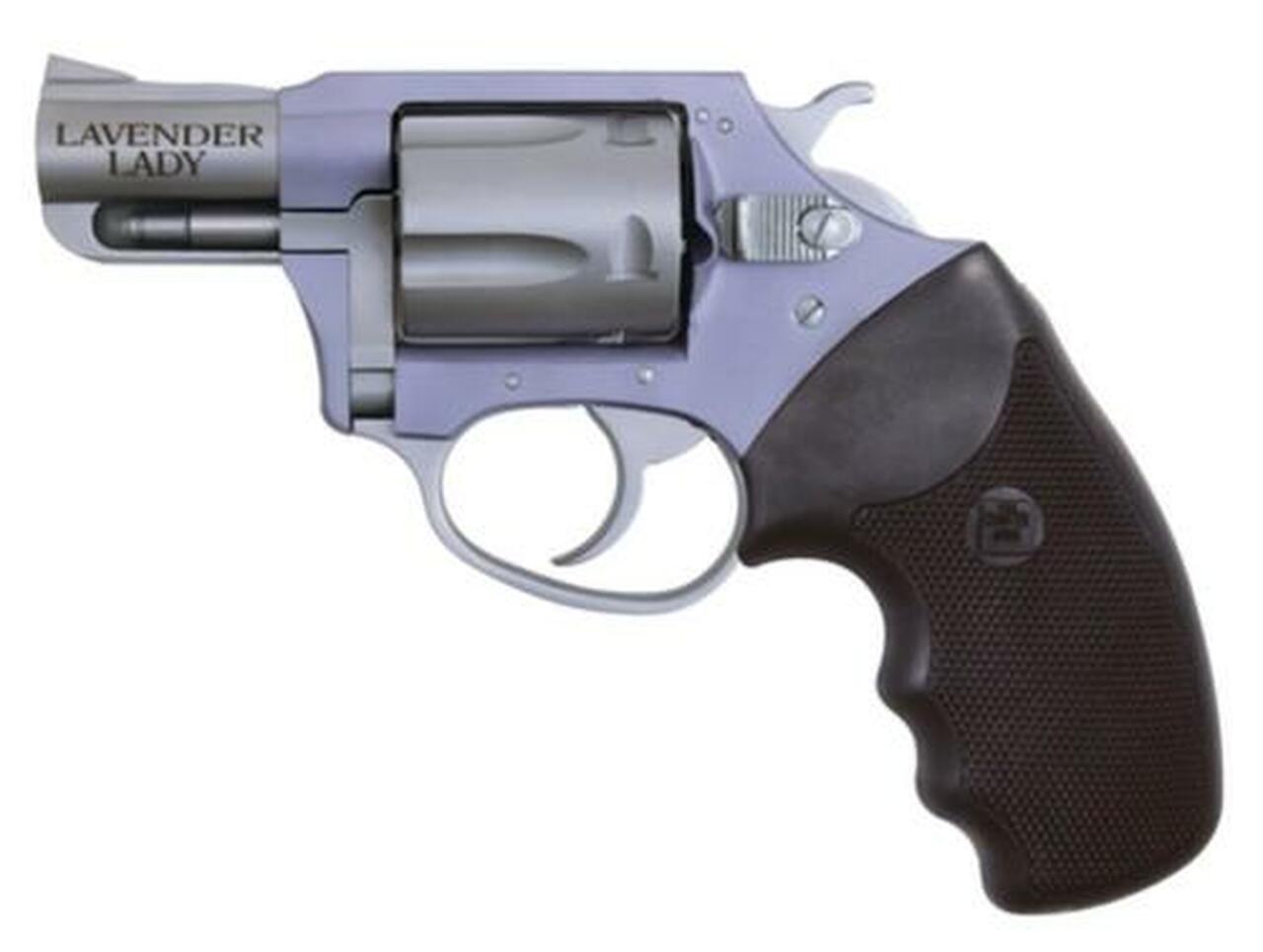Charter Arms Lavender Lady Undercover Lite, .38 Special, 2″ Barrel, 5rd, Stainless/Lavender