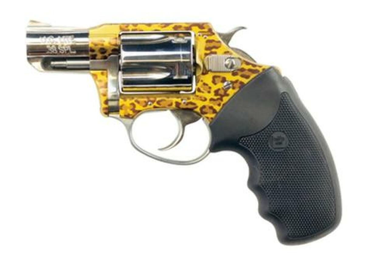 Charter Arms Leopard Undercover Lite, .38 Special, 2″, 5rd, Leopard Print