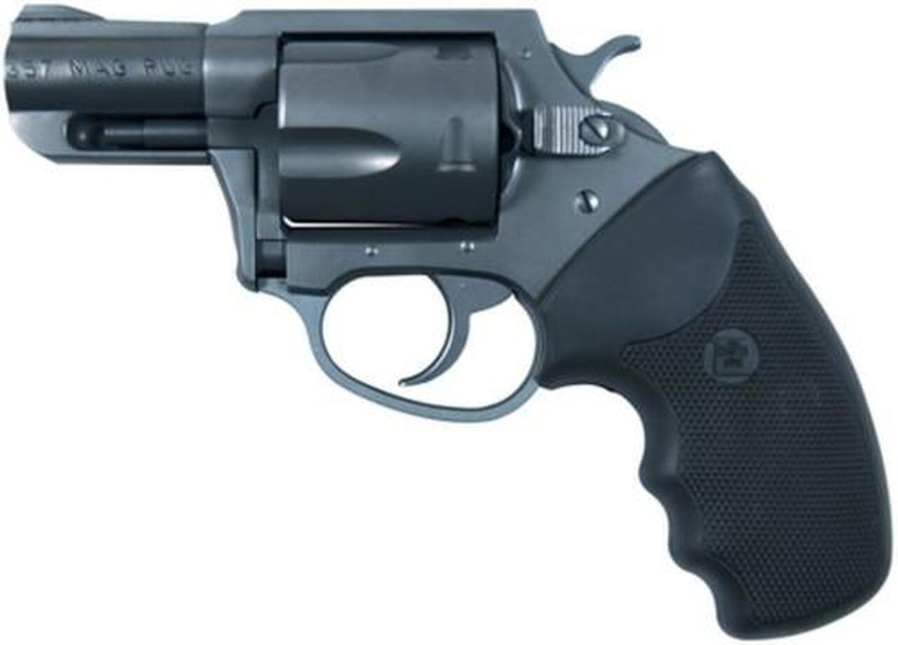 Charter Arms Mag Pug, .357 Mag, 2.2″ Barrel, 5rd, Black Rubber Grip, Blued