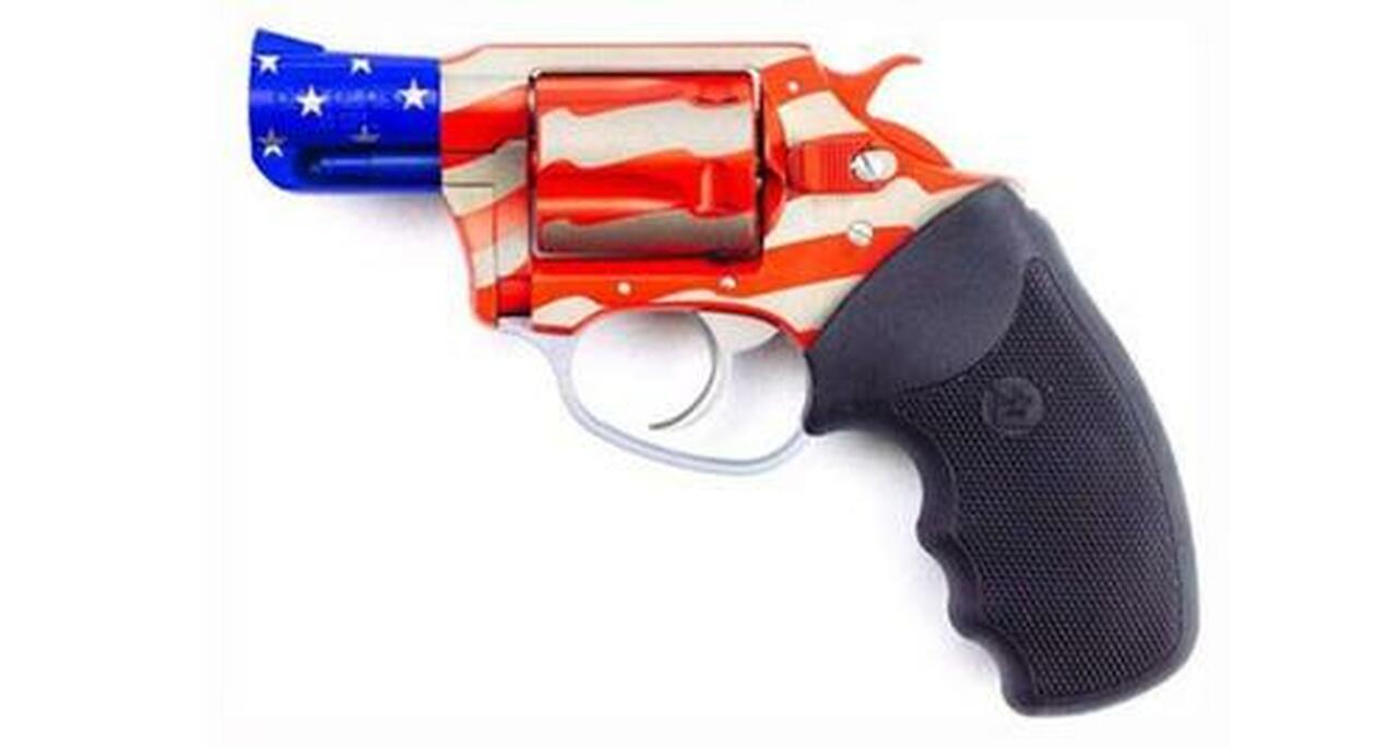 Charter Arms Old Glory, .38 Special, 2″ Barrel, 5rd, Red/White/Blue Finish