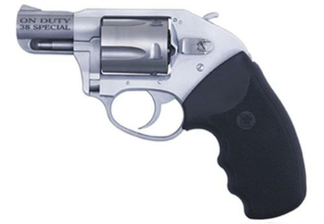 Charter Arms On Duty Compact, .38 Special +P, 2″ Barrel, 5rd, Matte Black/Stainless