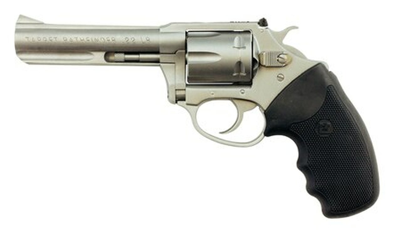 Charter Arms Pathfinder, .22 LR, 4″ Barrel, 6rd, Matte Stainless Steel