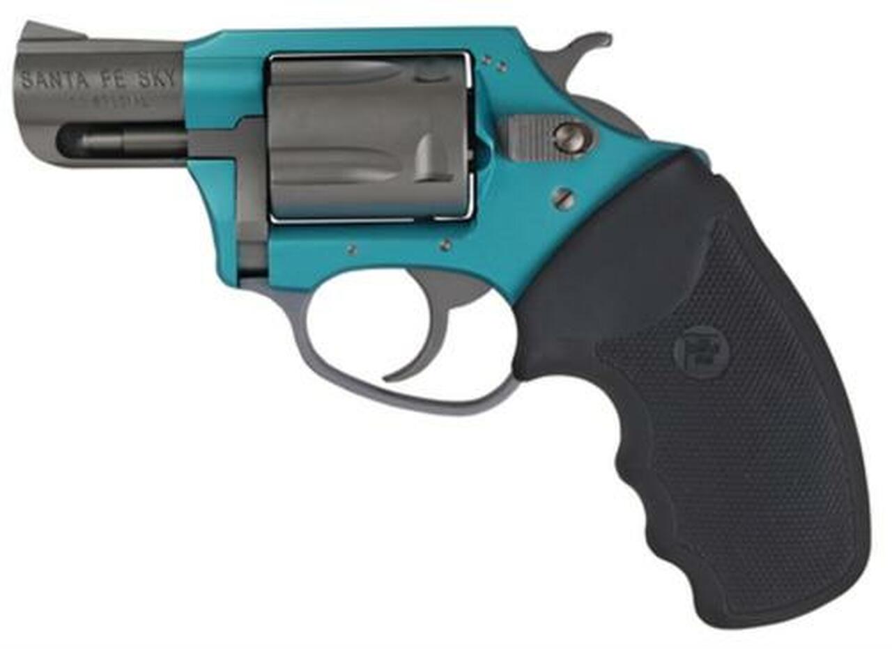Charter Arms Sante Fe Undercover Lite, .38 Special +P, 2″, 5rd, Turquoise/Stainless