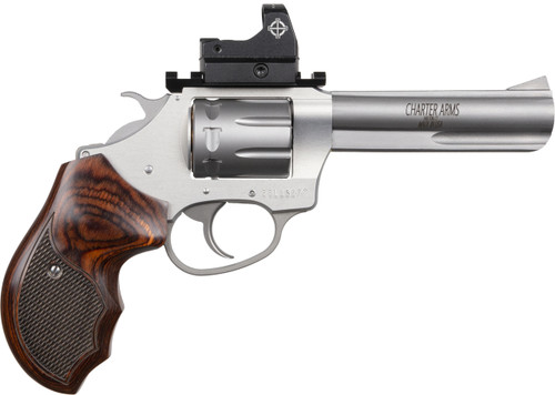 Charter Arms Target 22 LR, 4.2″ Barrel, Inlcudes Sightmark Micro Optic, 8rd