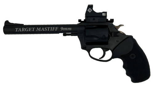 Charter Arms Target Mastiff 9mm, 6″ Barrel, Sightmark Micro Optic, 5rd
