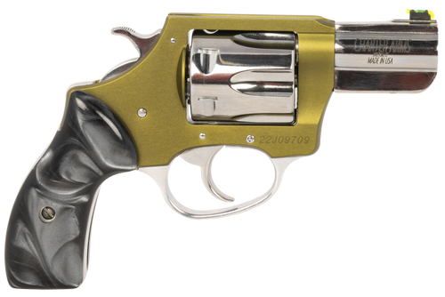 Charter Arms Undercover II 38 Special, 2.2″ Barrel, Olive Drab Green, Black Pearlite Grips, 6rd