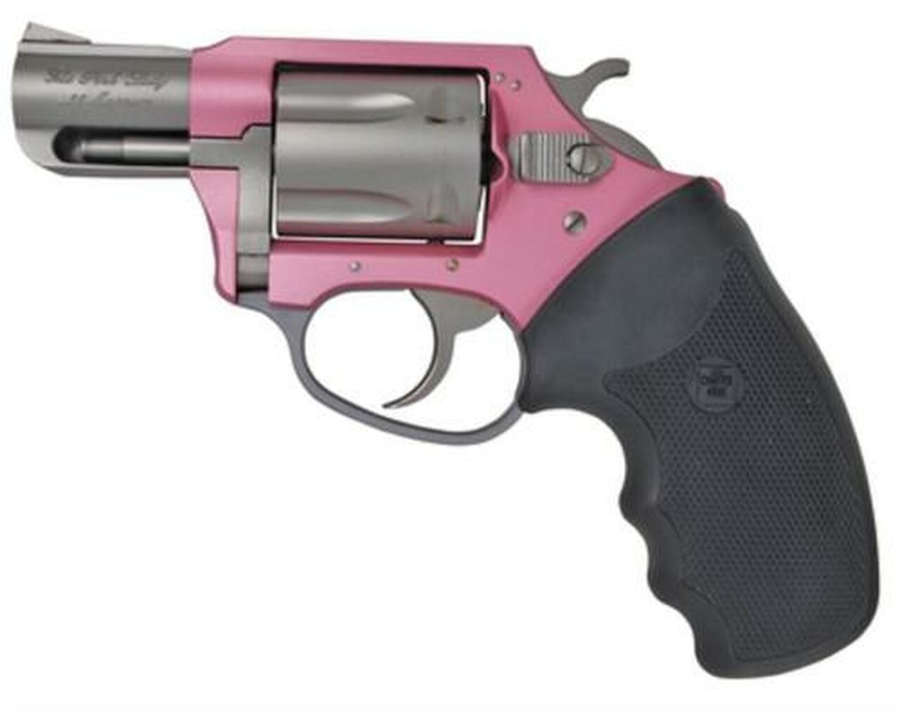 Charter Arms Undercover Lite, .32 H&R Mag, 2″ Barrel, 5rd, Pink/Silver