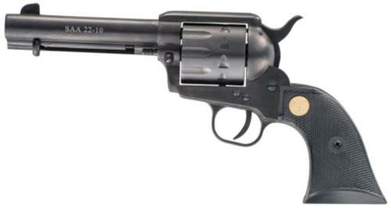 Chiappa Firearms 1873 SAA, 22LR, 4.75″, 10rd, Black Synthetic