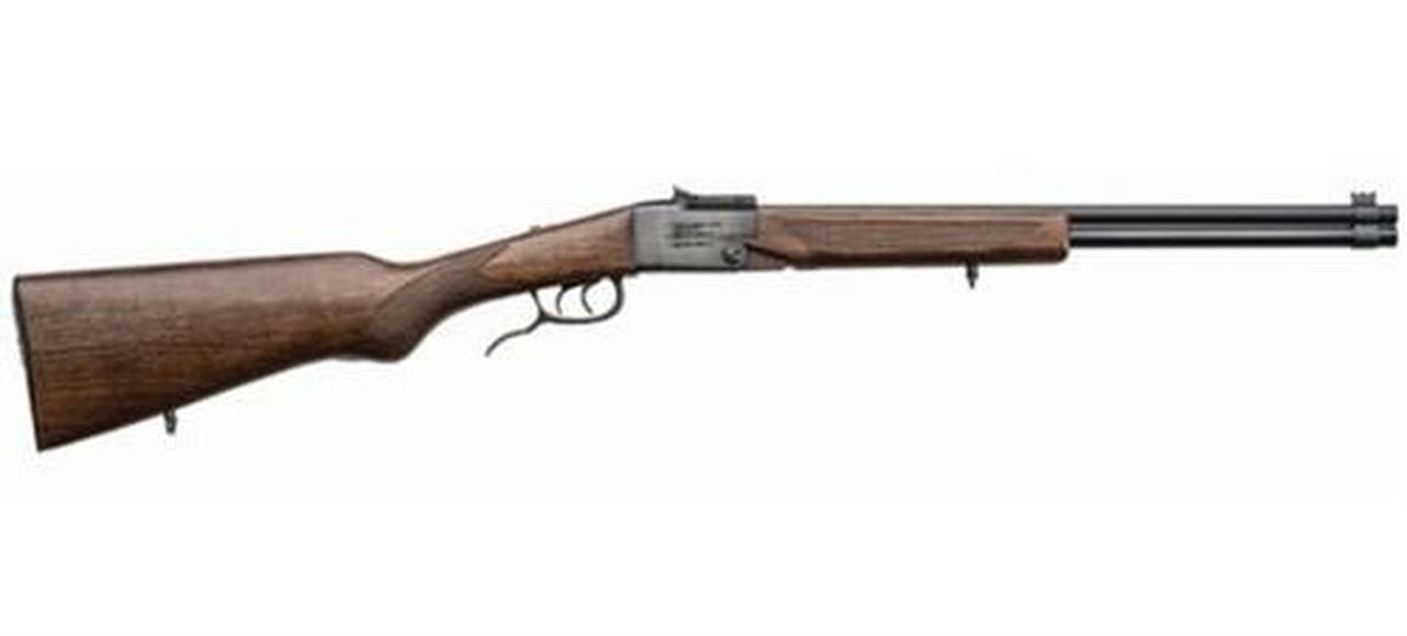 Chiappa Firearms Double Badger, 20 Ga/22LR, 19″, Foldable Stock, Blued