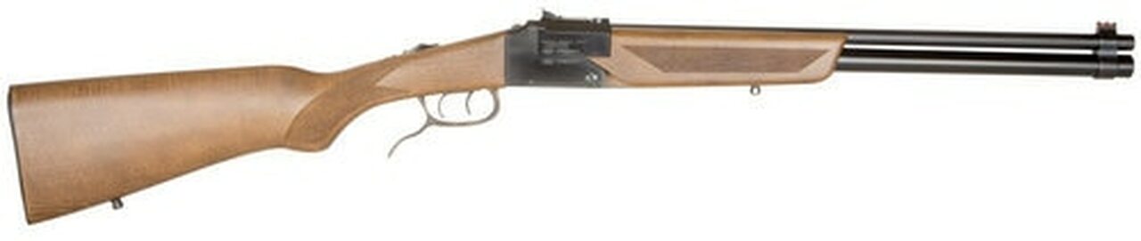Chiappa Firearms Double Badger Shotgun/Rifle Over/Under 22LR/20GA, 19″ Barrel, Rem Choke
