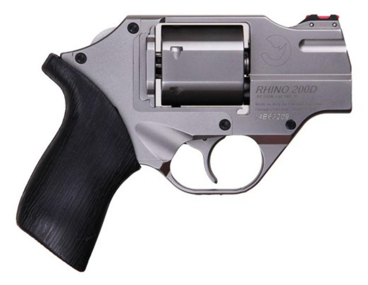 Chiappa Firearms Rhino 200D 40sw 2″ Barrel Chrome DAO