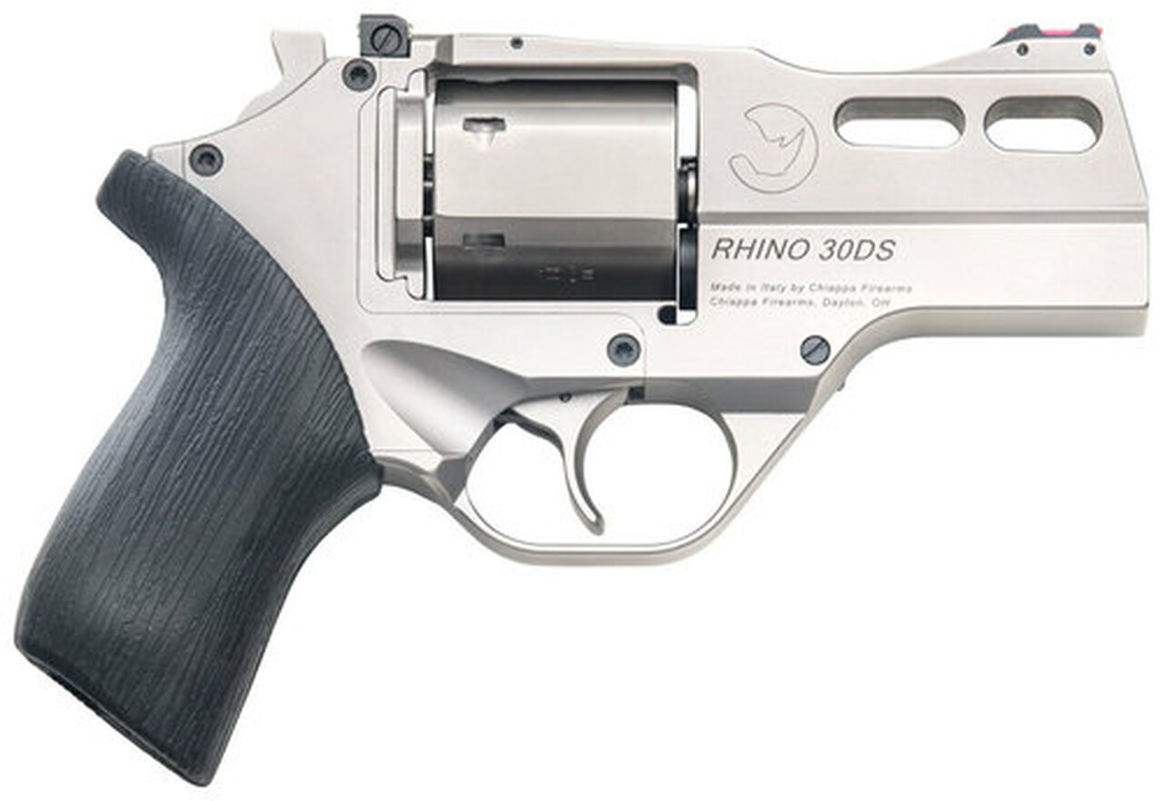 Chiappa Rhino 30SAR Single 357 Mag 3″ Barrel, Black Rubber Grip, 6rd