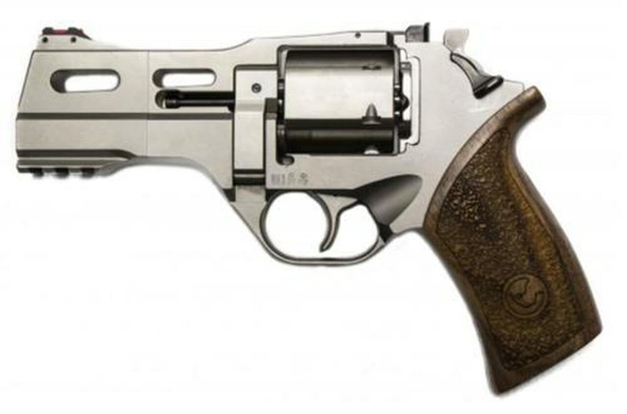 Chiappa Rhino 40DS, .40 S&W, 4″, Hard Chrome, Adjustable Sights
