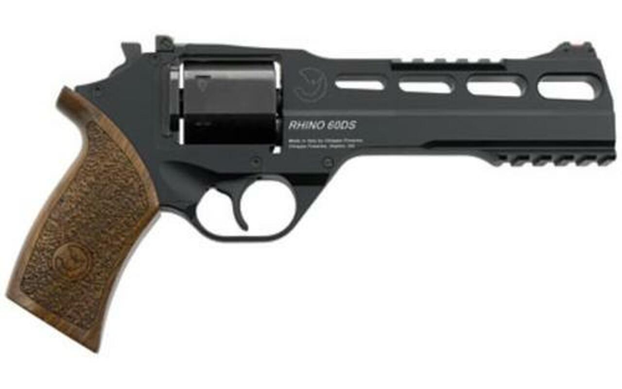 Chiappa Rhino 60DS SAR, 9mm, 6″ Barrel, 6rd, Black