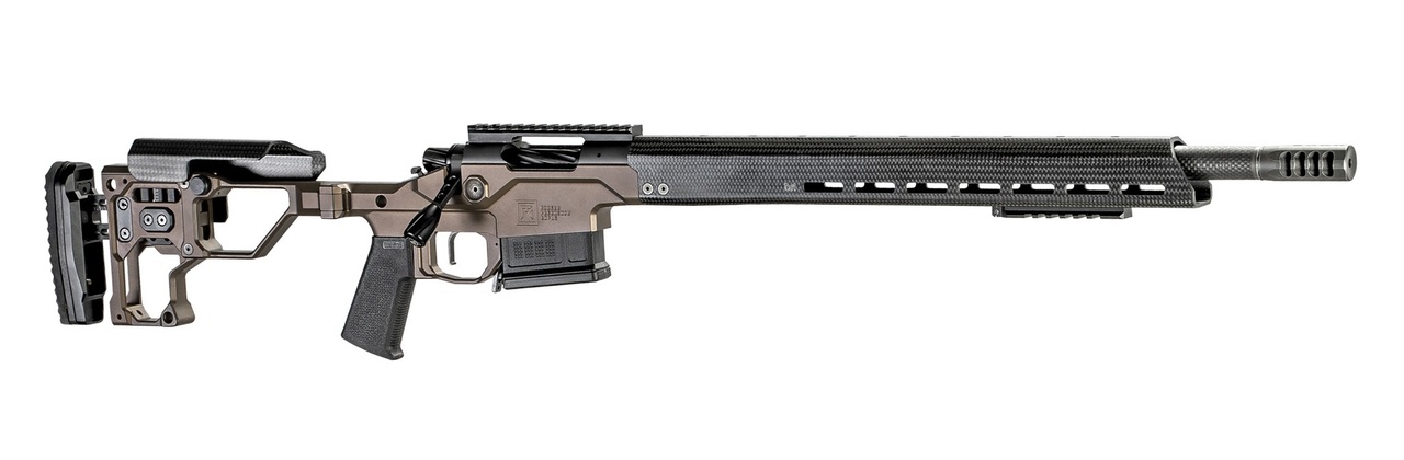 Christensen Arms MPR 6.5 PRC, 24″ Threaded Barrel, Carbon Fiber Handguard, Desert Brown, 5rd