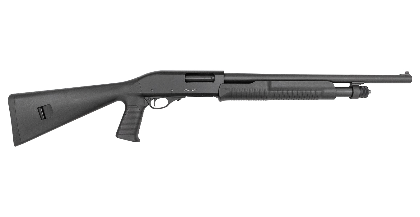Churchill 612 12 Gauge Pump-Action Pistol Grip Shotgun