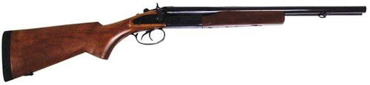 CIA SG1077 JW-2000 Coach Side by Side 20 ga 20″ 3″ Hardwood Dark Stock Blued