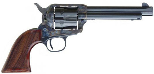 Cimarron Arizona Ranger 357 Mag, 5.5″ Barrel, Checkered Walnut Grip, 6rd