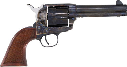 Cimarron Arizona Ranger 45 Colt, 4.75″ Barrel, Checkered Walnut Grip, 6rd