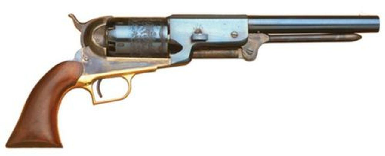 Cimarron Firearms 1847 Walker Dragoon .44 Caliber 9″ Blued Barrel Walnut Grip