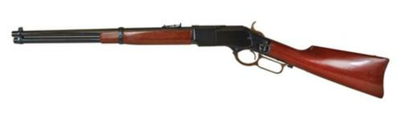 Cimarron Firearms 1873 Saddle Ring Carbine .45 Long Colt 19″ Barrel Standard Blue Finish Walnut Stock 10rd