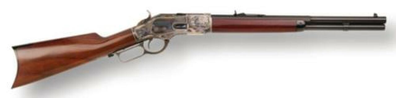 Cimarron Firearms Model 1873 Texas Brush Popper .45 Long Colt 18.5″ Barrel Blue Finish Walnut Straight Stock 10rd