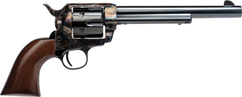 Cimarron Frontier Pre-War 44-40 Winchester, 7.5″ Barrel, Case Hardened Frame, Charcoal Cylinder/Barrel, 6rd