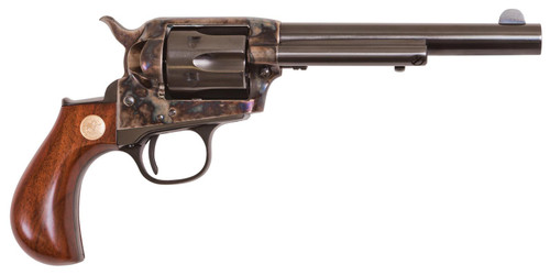 Cimarron Lightning 38 Special, 5.5″ Barrel, Case Hardened, Walnut Grips, 6rd
