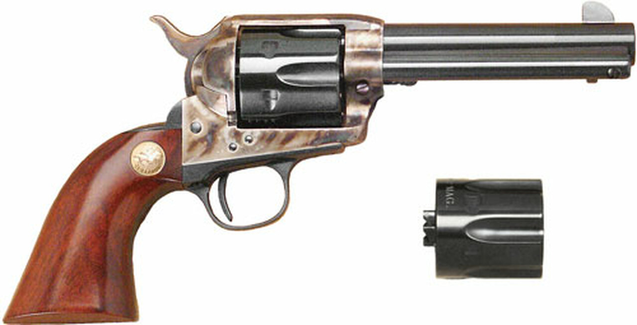 Cimarron Model P 4 3/4″ .45 Lc/.45 ACP Dual Cyl. PW 45 Colt