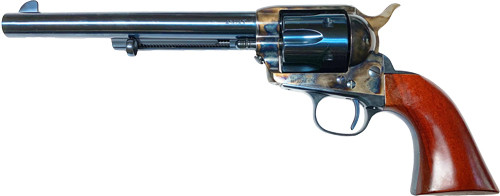 Cimarron Model P 45 Colt, 7.5″ Barrel, Case Hardened Frame, Blued Cylinder/Barrel, 6rd