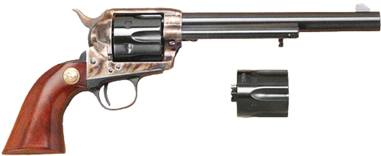 Cimarron Model P 7 1/2″ .45 Lc/.45 ACP Dual Cyl. PW 45 Colt