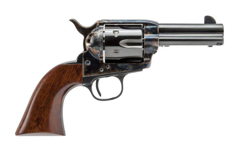 Cimarron New Sheriff 357 Magnum/38 Special, 3.5″ Barrel, Case Hardened, Walnut Grip, 6rd