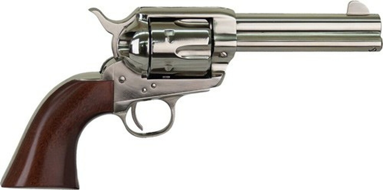 Cimarron Pistolero 22 LR, 4 3/4″ Barrel, Nickel