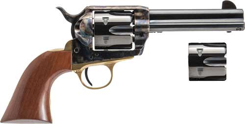 Cimarron Pistolero 45 LC/45 ACP, 4.75″ Barrel, Walnut Grips, 6rd