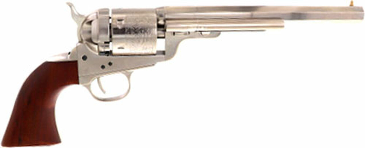 Cimarron Richards-Mason 1851 Conv 7 1/2″ .38 SPL Nickel 38 Special