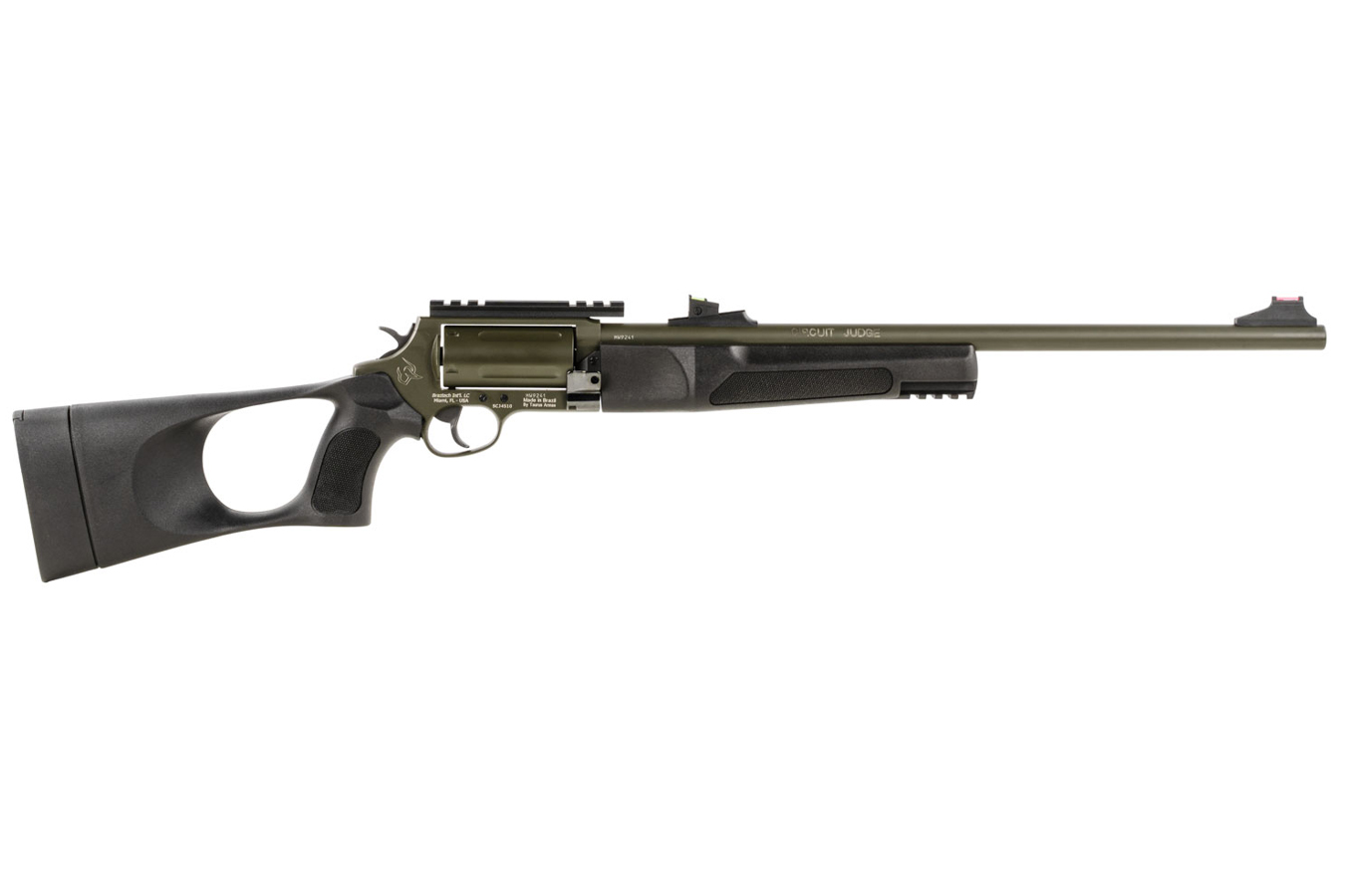 Circuit Judge 45 Colt/410 Bore Revolver Rifle with Moss Green Cerakote Finish