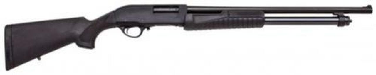 Citadel 12G 22″ Defense Shotgun, Pump, Black Synthetic Stock