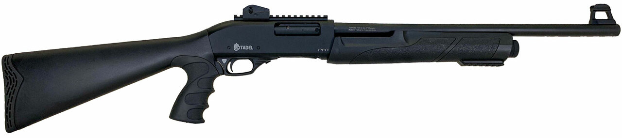 Citadel CDA 12 Force Pump-Action 12 Ga, 20″ Barrel, 3″, Matte Black, 3rd