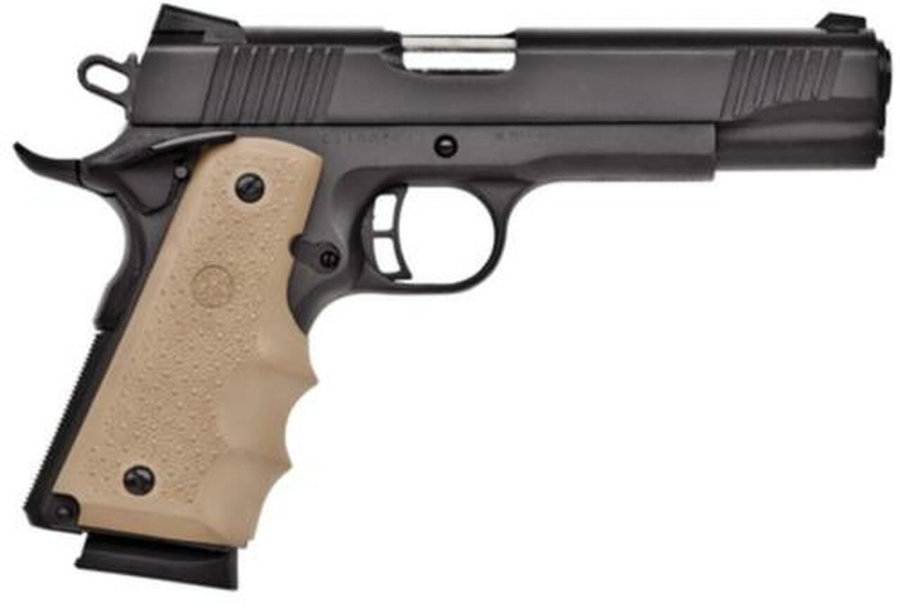 Citadel M-1911 Full Size, 45 ACP, 5″ Barrel, 8rd, Hogue Sand Grip